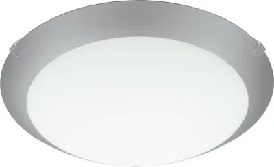 Zdjęcie produktu dla EGLO 89248, 1 szt., E27, IP20, Srebrny, Biały