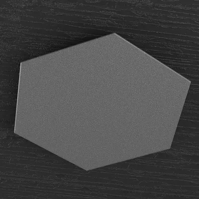 Obrázok produktu pre Moderné dekoratívne stropné svietidlo Hexagon Anthracite Grey Metal