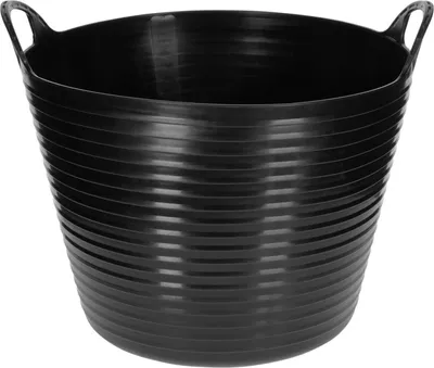 Image de Kerbl Trog FlexBag schwarz (Fassungsvermögen 28 Liter, Futtereimer) 3228266