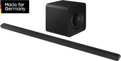 Produktbild von Samsung Ultra Slim Soundbar HW-S810GD 3.1.2-Kanal & Subwoofer (2024), 3.1.2 Kanäle, 330 W, DTS Virtual:X, Dolby Atmos, Dolby Digital 5.1, Dolby Digital Plus, Dolby TrueHD, Adaptiv, Game Pro, Nacht, Standard, Kabellos, 200 W
