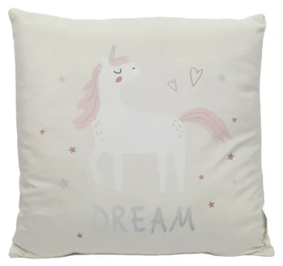 Produktbild von Dekokissen mit Einhorn, 40 x 40 cm