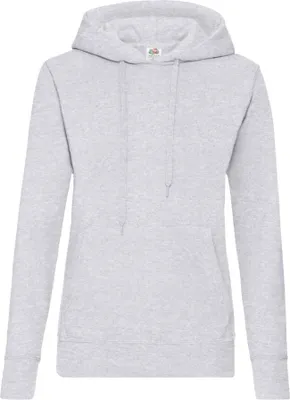 Produktbild von Damen-Sweatshirt mit Kapuze - Heather Grau, L