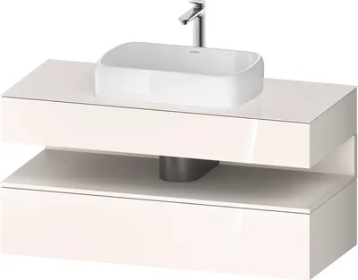 Produktbild von DURAVIT QA4732084220010 QTG KWTU WH Ek. 1200x550x600 Wß Hgl.