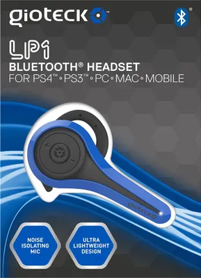 Image de Casque mono LP1 en bleu [PS4 PS3 PC]