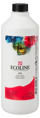 Obrázek produktu pro Ecoline tekutá akvarelová láhev 490 ml Scarlet 334