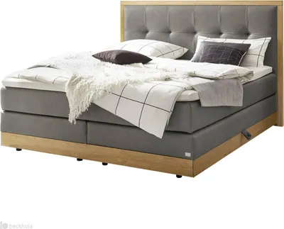 Produktbild von Hasena Pronto Alba Boxspringbett Eiche bright