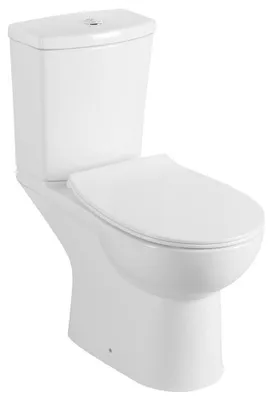 Produktbild von KAIRO Kombi-WC, Abgang waagerecht, weiß