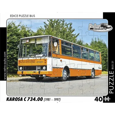 Image de Puzzle BUS 21 - KAROSA C 734.00 (1981 - 1997) - 40 pièces