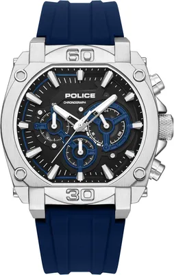 Produktbild von Police PEWGO0092904 Herrenuhr Quarz Chronograph Norwood Blau
