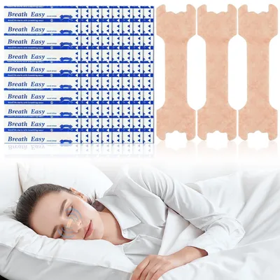 Obrázek produktu pro 100 kusů náplastí proti chrápání pro lepší dýchání