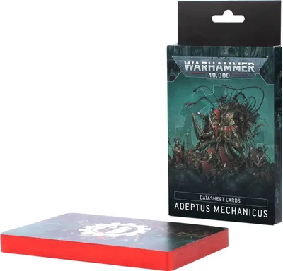 Produktbild von Datasheet Cards: Adeptus Mechanicus (Eng