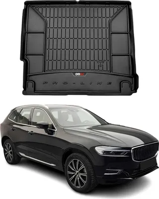 Produktbild von OMAC Gummi Kofferraumwanne für Volvo XC60 2017-2025 TPE Laderaumwanne Schwarz