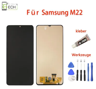 Produktbild von Für Samsung Galaxy M22 2021 M225 LCD Display Touchscreen Bildschirm