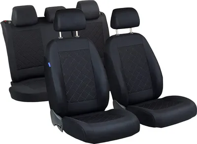 Produktbild von Zakschneider Schwarze Sitzbezüge für NISSAN QASHQAI Autositzbezug Komplett