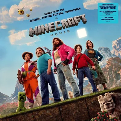 Zdjęcie produktu dla Original Soundtrack - Minecraft Movie (Teal Coloured) (LP)