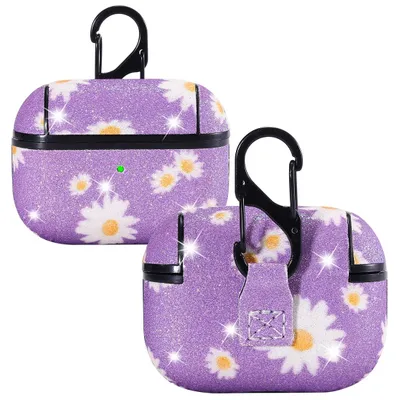 Obrázok produktu pre Apple Airpods Pro Cover Ring Purple Ochranné puzdro Cover Case Holder