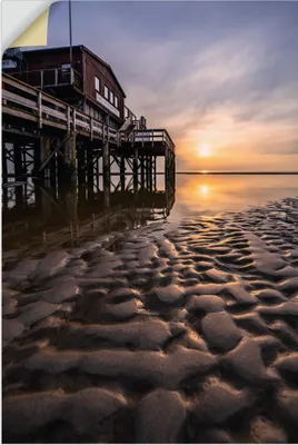 Produktbild von ARTland Wandbild, selbstklebend St. Peter Ording Deutschland Größe: 20x30 cm