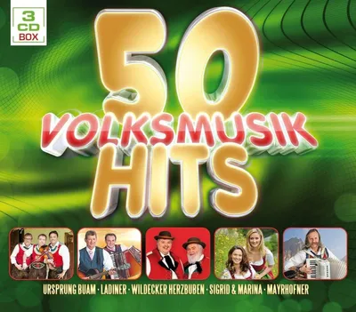 Produktbild von 50 Volksmusik Hits