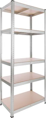 Produktbild von AREBOS ťažký regál zásuvný regál pivničné regály skladovacie a regálové systémy kov 180 x 75 x 45 cm 875 kg