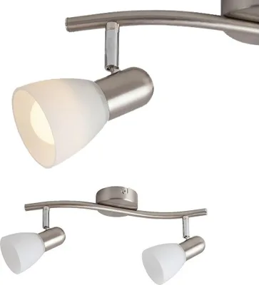 Productafbeelding van Rabalux 6302 Soma, 2 lampen, halogeen, E14, IP20, chroom