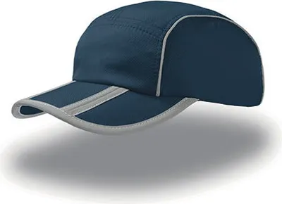 Produktbild von Atlantis REFL | Damen Reflect 6-Panel-Cap / Verschluss mit Schnalle - Farbe: Navy - Größe: One Size