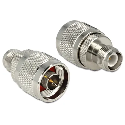 Produktbild von DELOCK HF Adapter N -> RP-TNC St/Bu