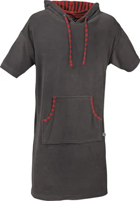 Produktbild von Erwin Müller Uni-Poncho mit Kapuze anthrazit XS-M