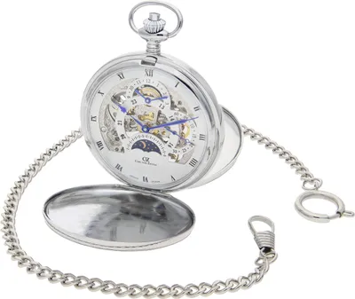 Produktbild von Carl von Zeyten Taschenuhr mit Kette CVZ0038SL Schutter Limited Edition 695/999