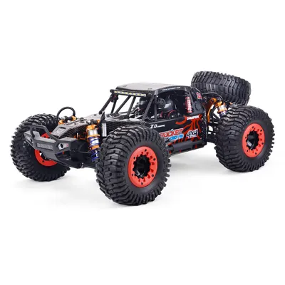 Produktbild von ZD Racing DBX 10 1/10 4WD 2,4G Desert RC-Truck Bürstenloses Hochgeschwindigkeits RC-Auto 80km/h mit Ersatzreifen Farbe: Rot