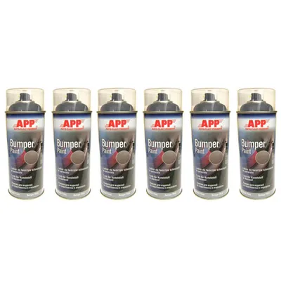 Produktbild von APP Bumper Paint Spray f. Kunststoffe, schwarz 400ml