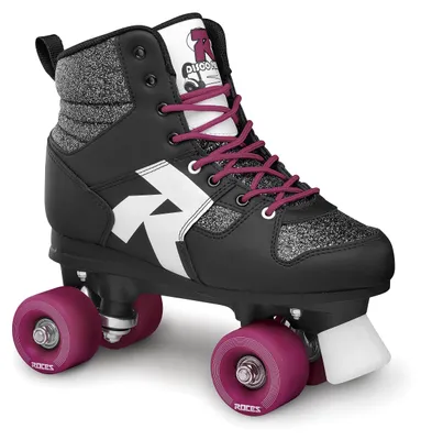 Produktbild von Roces disco7 – 34 Rollschuhe Unisex Erwachsene, schwarz Glitter