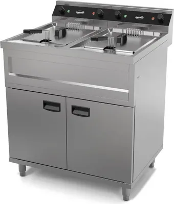 Image de Friteuse électrique 2 x 12 litres, 2 x 9 kW