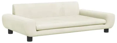 Obrázek produktu pro vidaXL Pelíšek pro psy Cream 100x54x33 cm Velvet