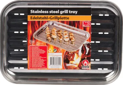 Obrázek produktu pro Perforovaná vlnitá grilovací deska s nepřilnavým povrchem, šetří peníze šetrné k životnímu prostředí