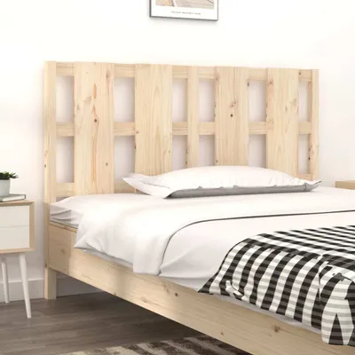 Produktbild von The Living Store Bett-Kopfteil 140,5x4x100 cm Massivholz Kiefer