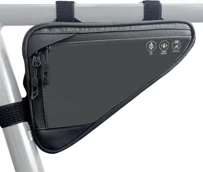 Image de Sacoche de vélo triangulaire, imperméable, compacte, pour VTT