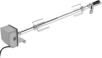 Produktbild von Grill Rotisseriespieß mit professionellem Motor Stahl 1200 mm