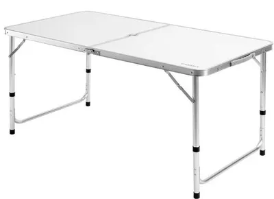 Produktbild von Famanu Campingtafel klappbar - 120 x 60 cm - höhenverstellbar