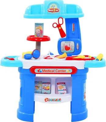Produktbild von vidaXL 15-tlg. Kinder-Doktorspiel-Set 38 x 30 x 67,5 cm
