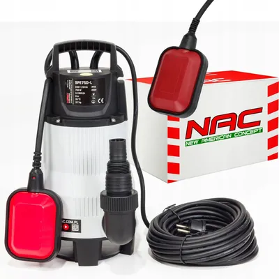 Obrázek produktu pro Čerpadlo na špinavou vodu Nac 750W Spe75D-L