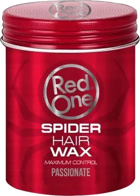 Produktbild von RedOne Spider Wax Passionate Haarwachs für Herren – Faser-Wachs für starken Halt & flexibles Styling – 100 ml