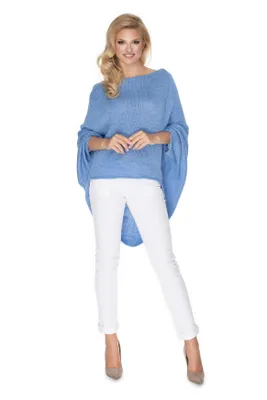 Produktbild von PeeKaBoo Frauen frei Übergröße Poncho Diosd Jeans Universal-