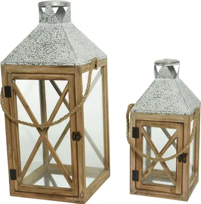 Produktbild von Laterne 60cm HOLZ