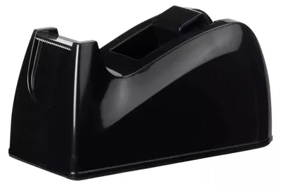 Imagen del producto de Dispensador de cinta adhesiva Deli, color negro