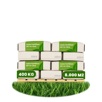 Produktbild von Rasendünger All-In-One (20x = 400 kg - für 8.000 m2)- Organifer