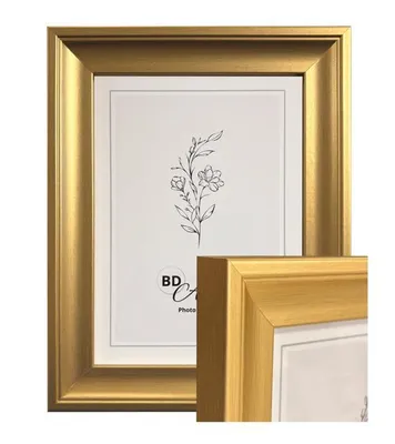 Produktbild von Luxor Gold-Fotorahmen 13x18 cm mit Glas, zum Aufhängen und Aufstellen BD Art