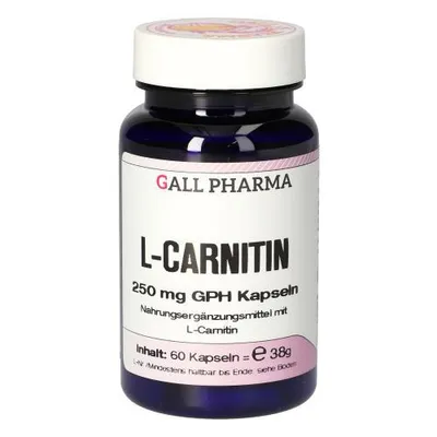 Produktbild von L-Carnitin 250 mg Kapseln 60 St