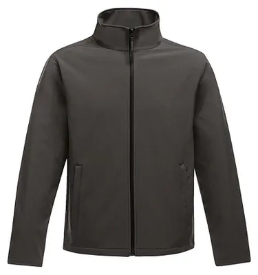 Image de Regatta - Veste softshell « Ablaze Printable » pour femmes FK3226 (46 DE) (gris moyen/noir)