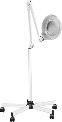 Produktbild von LED-Vergrößerungslampe, 360° drehbar, 5-fache Vergrößerung, freistehendes Design, WEISS