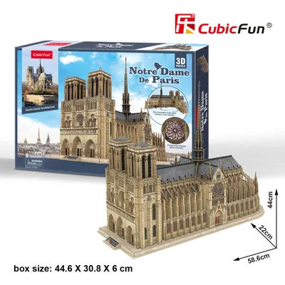 Produktbild von 3D Puzzle Notre Dame de Paris 20260 293el